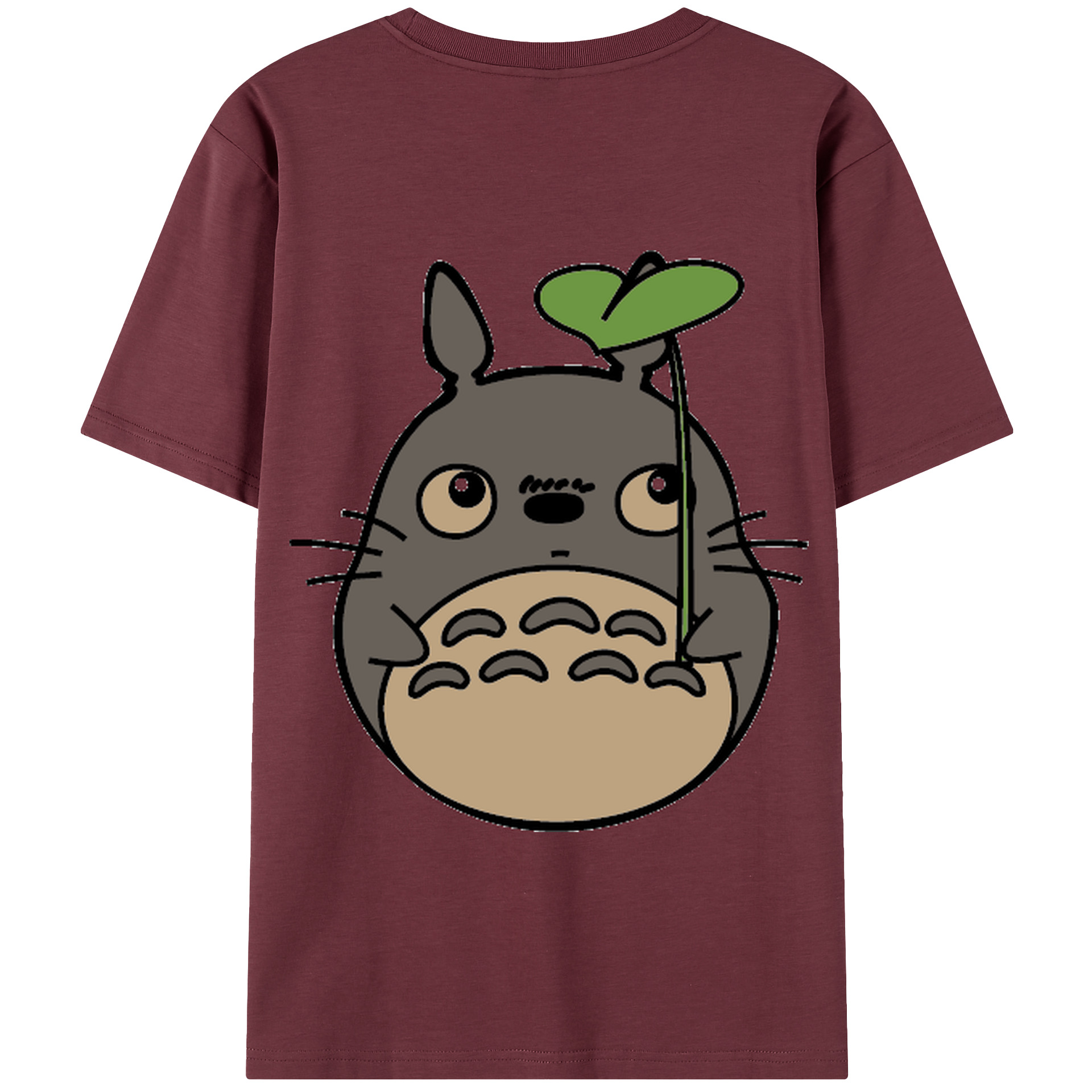 （画像用） となりのトトロ 草壁メイ 草壁サツキ My Neighbor Totoro Satsuki Kusakabe Mei Kusakabe 綿100％半袖Tシャツ（背面プリント）